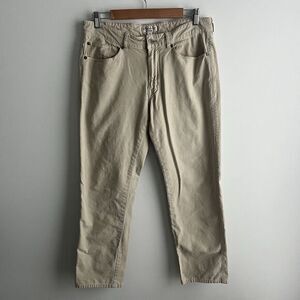 Peter Millar Pants Mens 33x29 Crown Comfort Beige Cotton Stretch Golf Chinos